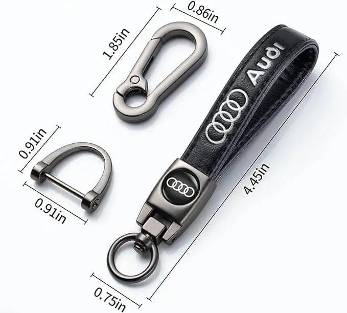 AUDI Leather Keychain