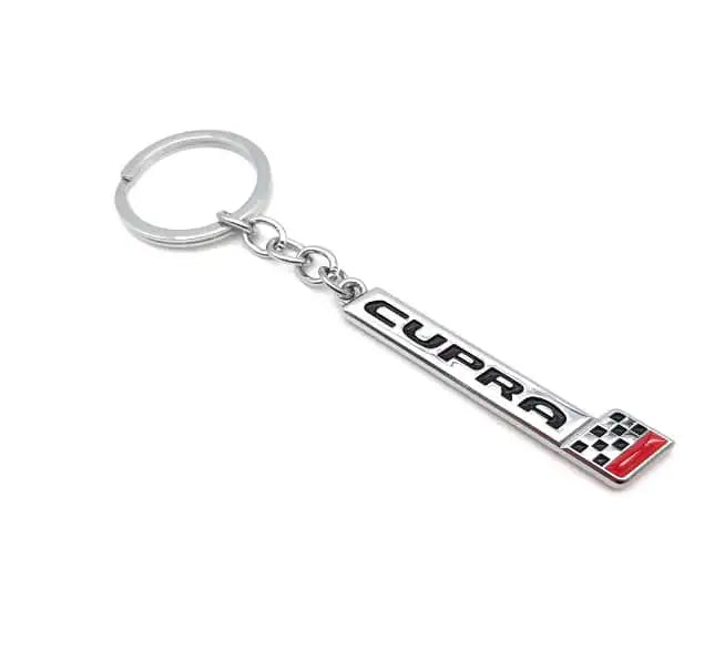 Porte-clés CUPRA en acier inoxydable