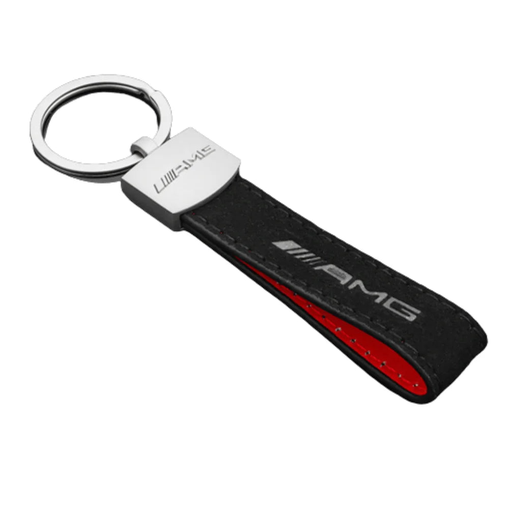 AMG Soft Leather Keyring