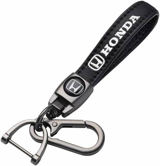 HONDA Leather Car Keychain